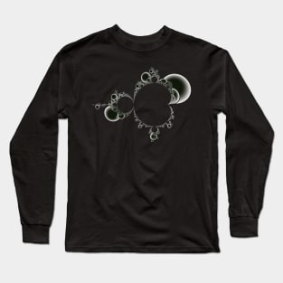 Mandelbrot XXIV - Black Long Sleeve T-Shirt